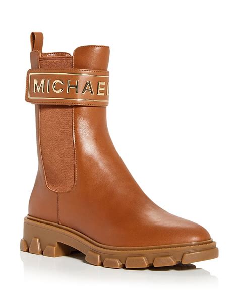 michael michael kors ridley leather boots|michael kors ridley boots.